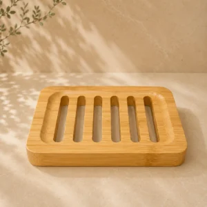 Jabonera de bambú 13x9