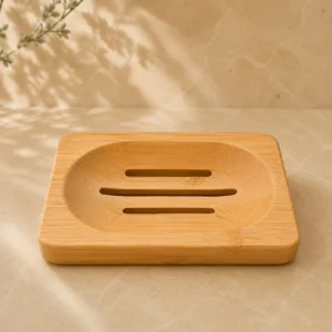Jabonera de bambú RECTANGULAR