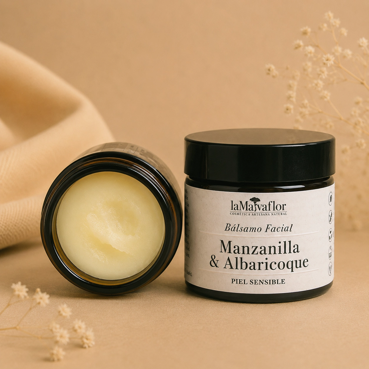 Bálsamo Facial de Manzanilla & Albaricoque