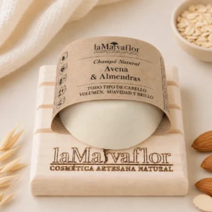 Champú Sólido Natural Avena & Almendras 100g