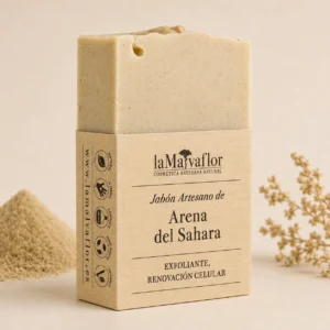 Jabón Artesanal de Arena del Sahara