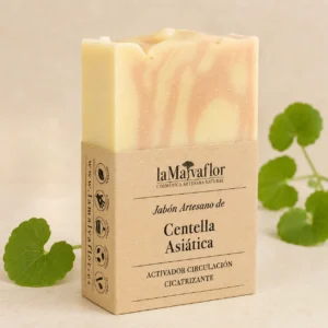 Jabón Artesanal de Centella Asiática