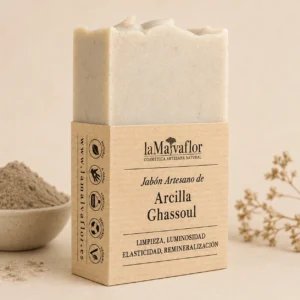 Jabón Artesanal de Arcilla Ghassoul