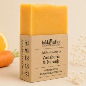 Jabón Artesanal de Zanahoria & Naranja